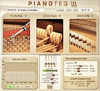 Pianoteq Klaviersimulation Screenshot