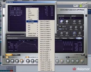 Sonar 8 Test: Dimension Pro MIDI Matrix MIDI-Matrix von Dimension Pro