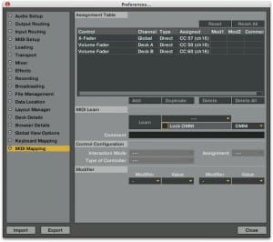 Traktor Pro Learn Funktion