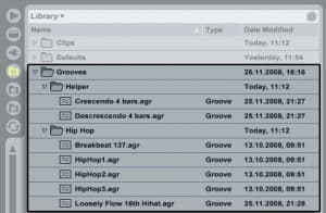 Ableton Live 8 Ableton Live 8: Groove Extract