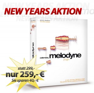 Celemony Melodyne Plugin preiswert kaufen Melodyne Plugin Aktion