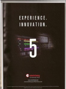 Steinberg Cubase 5 Werbung