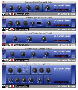 Auf der NAMM vorgestellt: Novation Plugin Suite