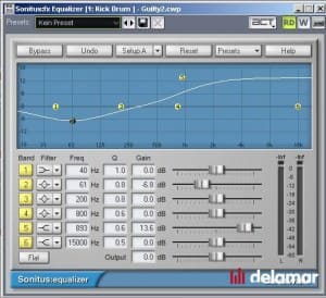 Sonar 8 Testbericht EQ in Sonar 8