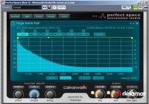 Sonar 8 Testbericht Convolution Reverb Faltungshall