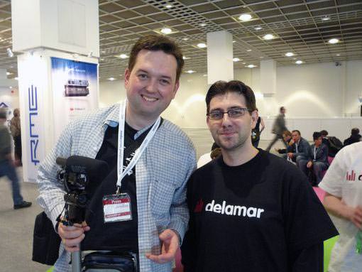 delamar auf der Musikmesse Frankfurt Markus Dollinger & Carlos
