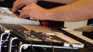Arbeitsplatz für Musiker