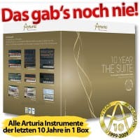 Jetzt sichern: Die Arturia 10 Year Suite