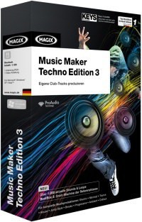MAGIX Music Maker Techno Edition 3 MAGIX Music Maker Techno Edition 3