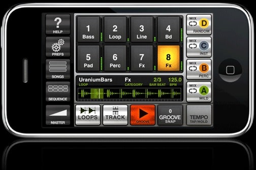 IK Multimedia GrooveMaker iPhone / iPod Touch Appp