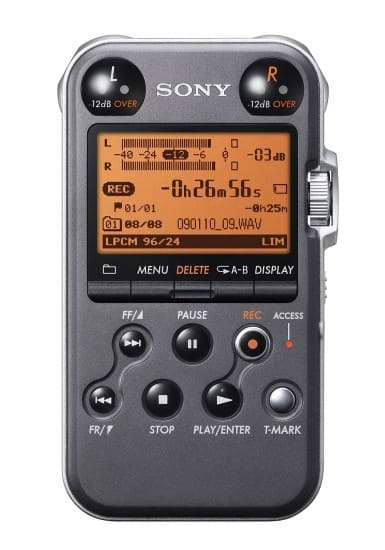 Tragbarer Recorder Sony PCM-M10 f&uuml;r Field-Recording
