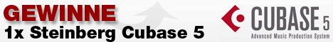 Bild von Cubase 5 von Steinberg Gewinne Steinberg Cubase 5 im Gewinnspiel von Unimall und delamar