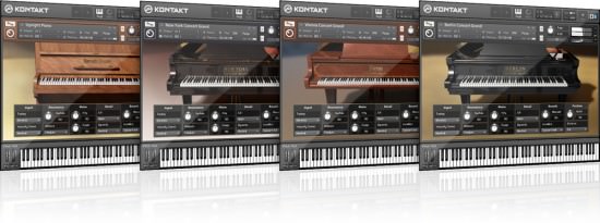 Bild von Native Instrument Piano Emulation Bild von Native Instrument Kontakt Powered Pianos