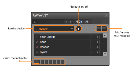 XT ReWire VST