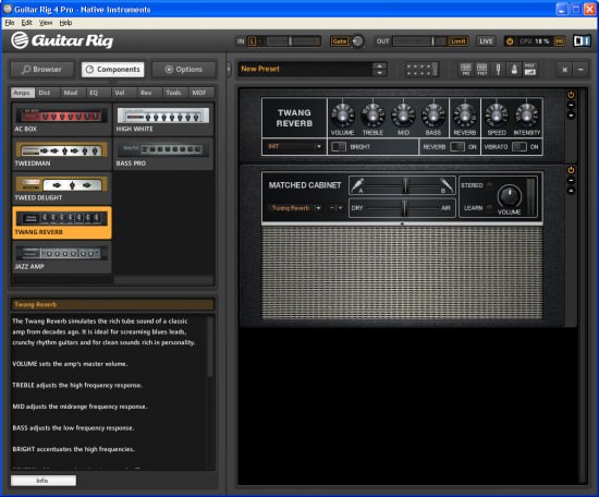 Guitar Rig 4 Kontrol Testbericht Die neue Funktion Matched Cabinets sorgt für effizientes Arbeiten mit dem Guitar Rig