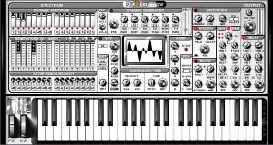 Plugindex White T-Organ In verschneitem Weiss: Die Plugindex White T-Organ