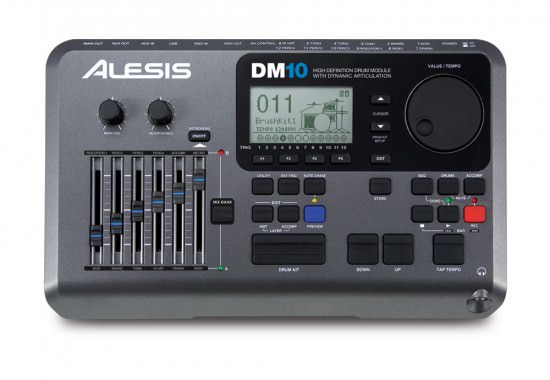 Oberfläche beim Alesis DM10 Drum Modul