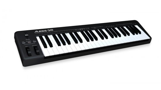 Bild von Alesis Q49 Keyboard Controller für USB MIDI So sieht der Alesis Q49 Keyboard Controller aus
