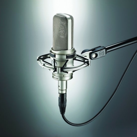 Das Audio Technica AT4047MP mit Shockmount
