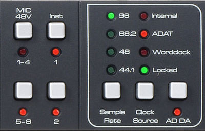 Focusrite OctoPre MKII Dynamic Im Detail: Focusrite OctoPre MKII Dynamic