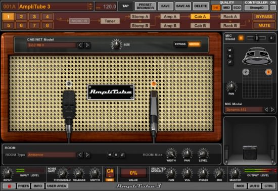 Bild von AmpliTube 3 Cabinet und Mikrofone AmpliTube 3 Cabinet und Mikrofone