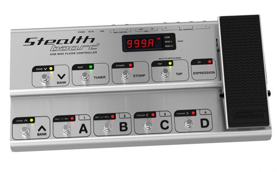 Bild von StealthBoard USB MIDI Pedal von IK Multimediaa Bild von StealthBoard USB MIDI Pedal von IK Multimediaa