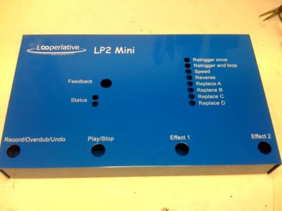 Looperlative LP-2 Mini Looper Das Gehäuse des Looperlative LP-2 Mini Looper