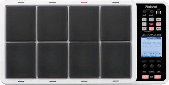 Das Roland Octapad SPD-30 von oben