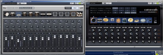 Session Drummer 3 in Sonar 8.5 Testbericht Alte und neue Version von Session Drummer