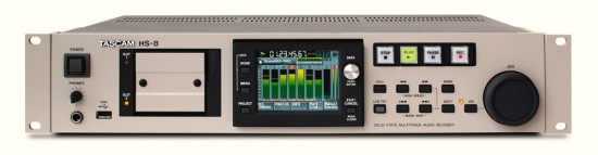 TASCAM HS-8 8-Spur Recorder für professionelle Aufnahmen TASCAM HS-8 8-Spur Recorder für professionelle Aufnahmen