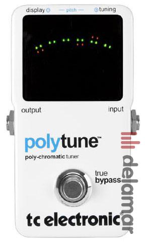 TC Electronic PolyTune: Mehrstimmiger Tuner für Gitarre und Bass TC Electronic PolyTune: Mehrstimmiger Tuner für Gitarre und Bass