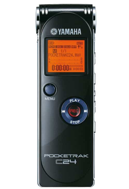 Yamaha Pocketrak C24 kompakter Recorder Kompakter Field Recorder Yamaha Pocketrack C24