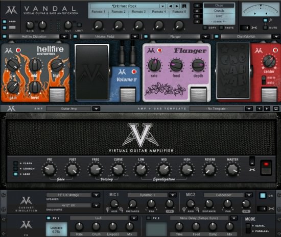 MAGIX Vandal virtueller Gitarrenamp und Bassverstärker MAGIX Vandal virtueller Gitarrenamp und Bassverstärker