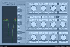 GSnap: Kostenloses Klon von AutoTune mit free Download GSnap: Kostenloses Klon von AutoTune mit free Download