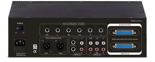 SM Pro Audio MPatch 5.1 Monitor Controller für Surround