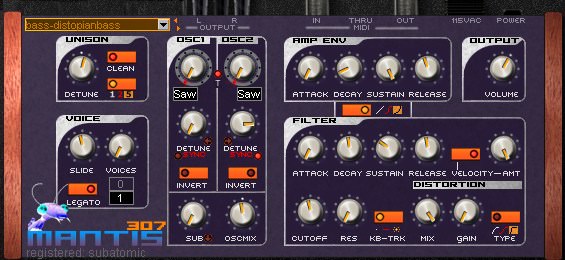 Subatomic Labs Mantis307 Subatomic Labs Mantis307