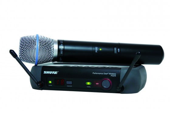 Shure beta 87A Gesangsmikrofon mit PGX Funksystem Shure beta 87A Gesangsmikrofon mit PGX Funksystem