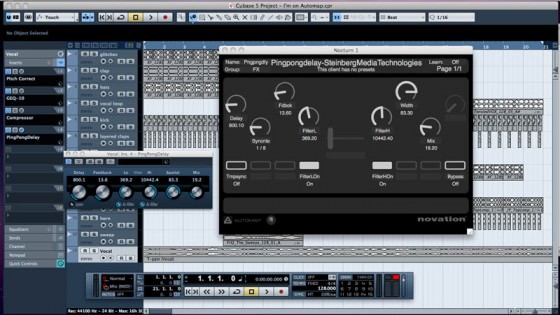 Novation Automap 3.5 Integration von Cubase und Nuendo