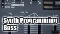 Synth Programming Basics Bass Video Tutorial