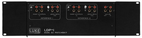 Luke LDP-1 Dual Patchbay DJ-Equipment