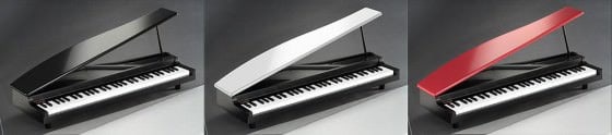 Das Korg microPIANO kompakter Flügel