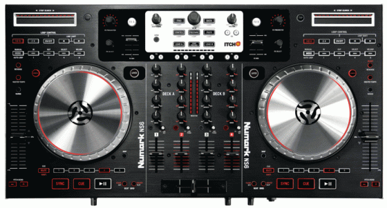 Numark NS6 DJ Controller mit 4 Decks