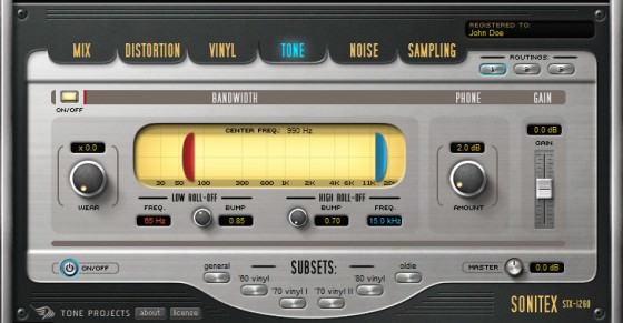 Tone Projects Sonitex STX-1260 Tone Projects Sonitex STX-1260
