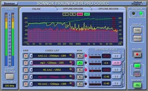 Sonnox Fraunhofer Pro-Codec Sonnox Fraunhofer Pro-Codec