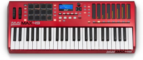 Akai MAX49 Keyboard Controller