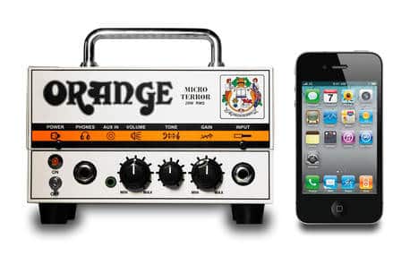 Orange Micro Terror vs. iPhone Orange Micro Terror vs. iPhone
