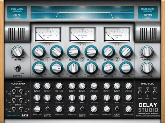 Minimal System Instruments Delay Studio