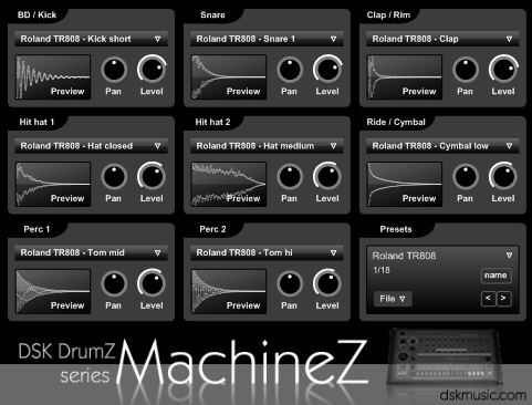 Free VST Plugin: Drum Machine