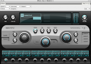 Model 12 - virtuelles Instrument in Digital Performer 6