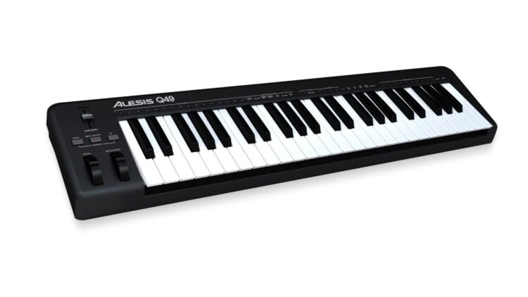 So sieht der Alesis Q49 Keyboard Controller aus